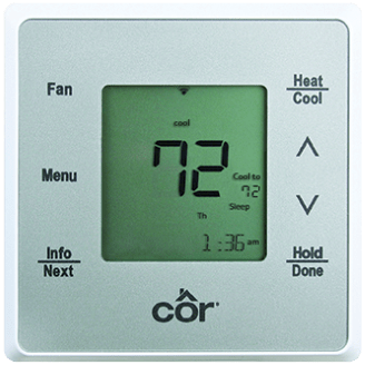 Côr® 5C Wi-Fi® Thermostat.